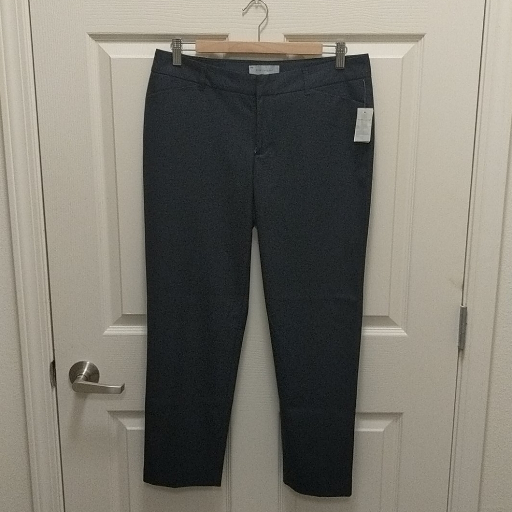 GAP Slim Crop Dress Pant in Navy